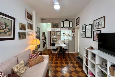 Sala de apartamento à venda com 3 quartos, 97m² em Laranjeiras, Rio de Janeiro