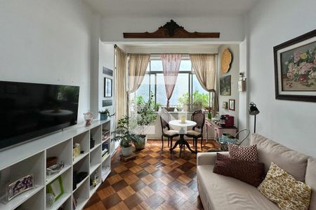 Sala de apartamento à venda com 3 quartos, 97m² em Laranjeiras, Rio de Janeiro