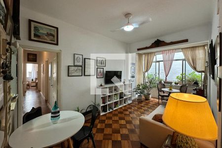 Sala de apartamento à venda com 3 quartos, 97m² em Laranjeiras, Rio de Janeiro