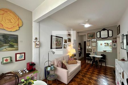 Sala de apartamento à venda com 3 quartos, 97m² em Laranjeiras, Rio de Janeiro