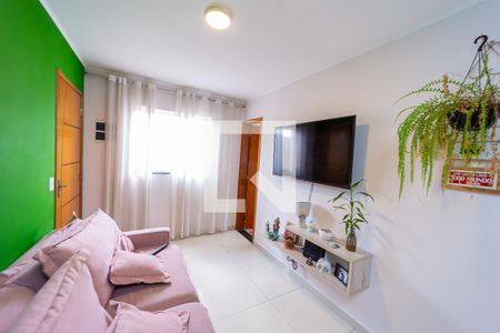 Sala/Cozinha de apartamento para alugar com 2 quartos, 45m² em Vila Euthalia, São Paulo