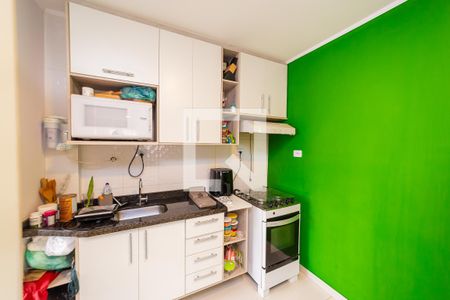 Sala/Cozinha de apartamento para alugar com 2 quartos, 45m² em Vila Euthalia, São Paulo