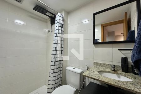 Banheiro de apartamento para alugar com 1 quarto, 44m² em Lapa, Rio de Janeiro