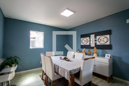 Sala de jantar de casa à venda com 3 quartos, 260m² em Vila Tibiriçá, Santo André