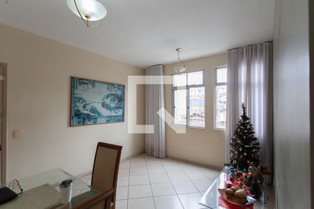 Sala de apartamento à venda com 3 quartos, 77m² em Cidade Nova, Belo Horizonte