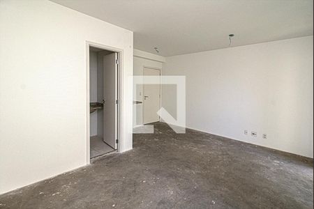 sala e cozinha compartilhadas_3 de apartamento à venda com 1 quarto, 28m² em Aclimação, São Paulo