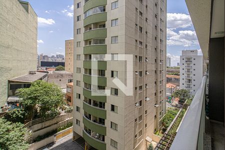 Sacada de apartamento à venda com 1 quarto, 28m² em Aclimação, São Paulo