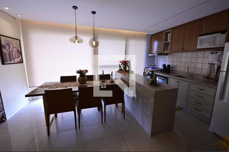 Sala de Jantar de apartamento para alugar com 3 quartos, 80m² em Setor Pedro Ludovico, Goiânia