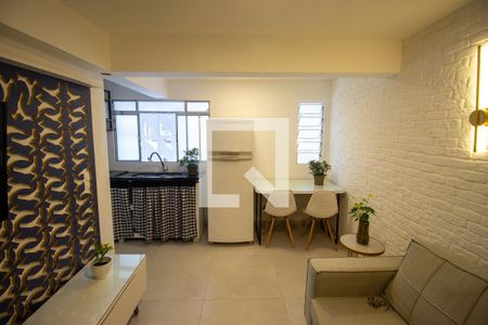 Sala de kitnet/studio para alugar com 1 quarto, 30m² em Jardim Sao Vicente, São Paulo