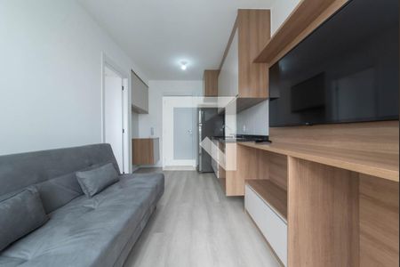 Sala de apartamento para alugar com 1 quarto, 27m² em Campo Belo, São Paulo