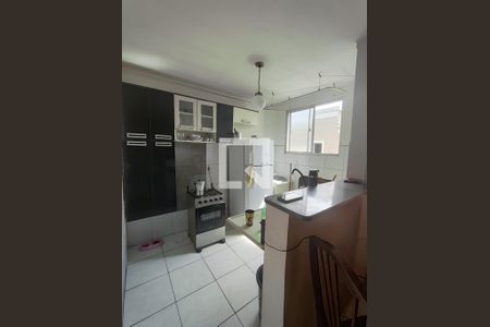 Cozinha de apartamento à venda com 2 quartos, 45m² em Kennedy, Contagem