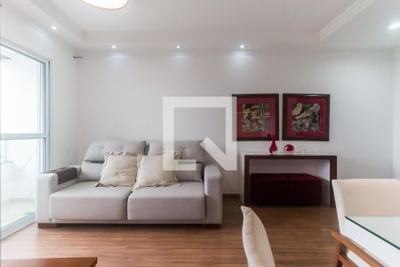 Sala/Sala de Jantar de apartamento para alugar com 3 quartos, 82m² em Loteamento Mogilar, Mogi das Cruzes