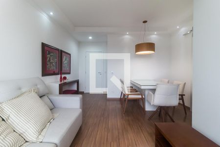 Sala/Sala de Jantar de apartamento para alugar com 3 quartos, 82m² em Loteamento Mogilar, Mogi das Cruzes