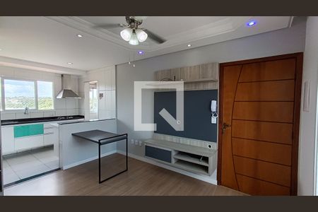 Sala de apartamento para alugar com 2 quartos, 63m² em Parque Santos Dumont, Votorantim