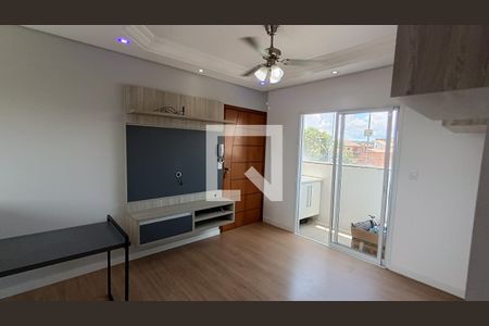 Sala de apartamento para alugar com 2 quartos, 63m² em Parque Santos Dumont, Votorantim