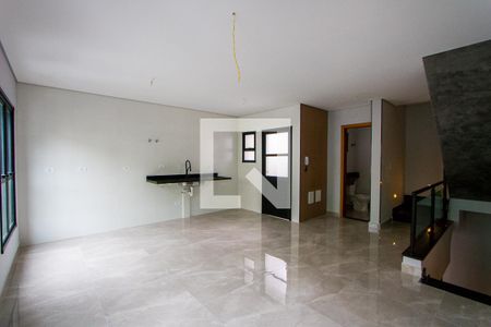 Sala/Cozinha de casa à venda com 2 quartos, 120m² em Jardim Paraiso, Santo André