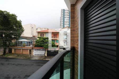 Sacada da Suíte 1 de casa à venda com 2 quartos, 120m² em Jardim Paraiso, Santo André