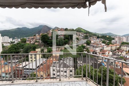 Varanda da Sala de apartamento para alugar com 1 quarto, 50m² em Engenho Novo, Rio de Janeiro