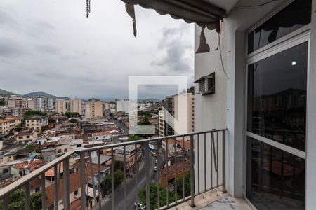 Varanda da Sala de apartamento para alugar com 1 quarto, 50m² em Engenho Novo, Rio de Janeiro