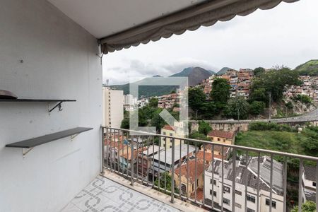 Varanda da Sala de apartamento para alugar com 1 quarto, 50m² em Engenho Novo, Rio de Janeiro