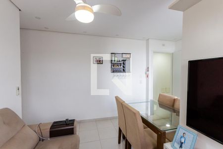 Sala de apartamento à venda com 2 quartos, 40m² em Vila Guiomar, Santo André