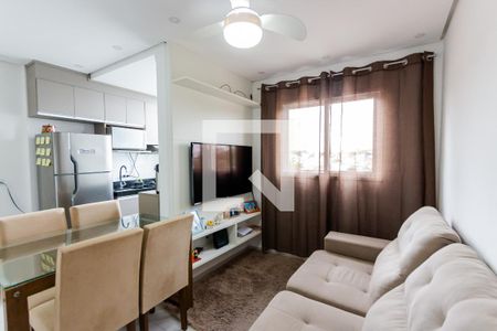 Sala de apartamento à venda com 2 quartos, 40m² em Vila Guiomar, Santo André