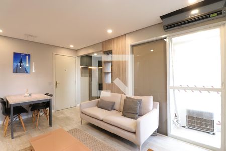 Sala de apartamento para alugar com 1 quarto, 42m² em Santa Cecilia, São Paulo