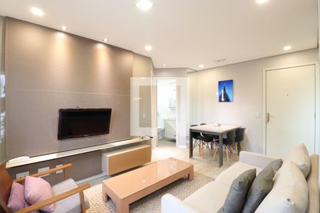 Sala de apartamento para alugar com 1 quarto, 42m² em Santa Cecilia, São Paulo