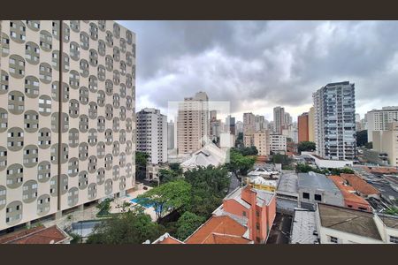 Vista do Quarto de apartamento para alugar com 1 quarto, 42m² em Santa Cecilia, São Paulo