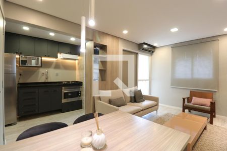 Sala de apartamento para alugar com 1 quarto, 42m² em Santa Cecilia, São Paulo