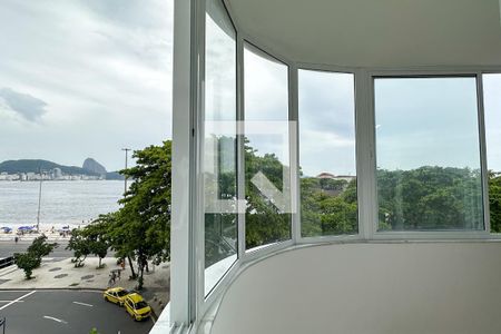 Sala - Varanda de apartamento para alugar com 3 quartos, 110m² em Copacabana, Rio de Janeiro