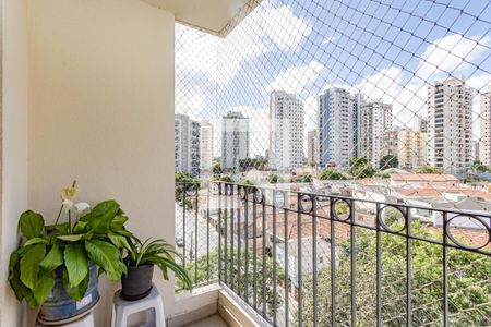 Varanda da Sala de apartamento à venda com 3 quartos, 90m² em Bosque da Saúde, São Paulo