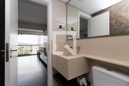 Banheiro Social de apartamento para alugar com 2 quartos, 70m² em Jardim Leonor Mendes de Barros, São Paulo