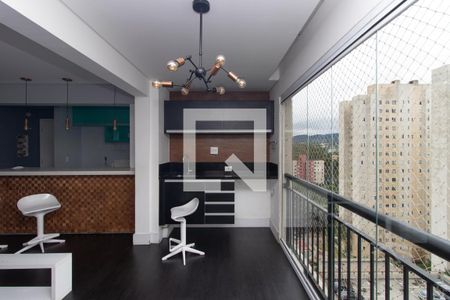 Varanda de apartamento para alugar com 2 quartos, 70m² em Jardim Leonor Mendes de Barros, São Paulo