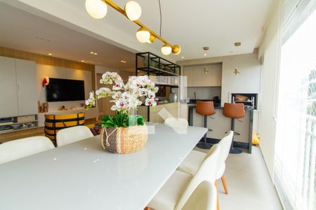 Sala de Jantar / Área Gourmet de apartamento à venda com 3 quartos, 125m² em Vila Leopoldina, São Paulo