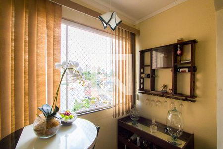 Varanda da sala de apartamento à venda com 2 quartos, 62m² em Vila Eldizia, Santo André