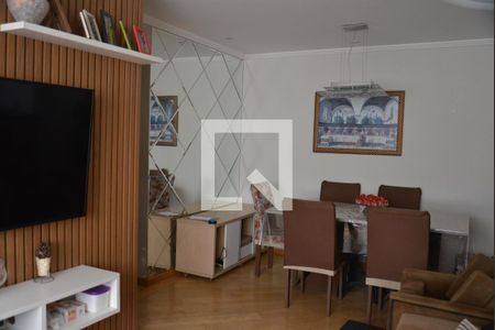 Sala de apartamento à venda com 3 quartos, 88m² em Vila Gilda, Santo André