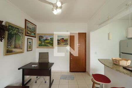 Sala de apartamento para alugar com 1 quarto, 54m² em Jardim Palma Travassos, Ribeirão Preto