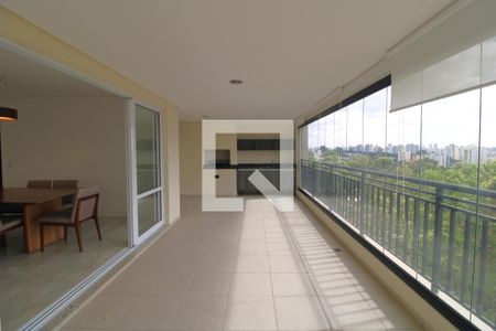 Varanda de apartamento à venda com 3 quartos, 193m² em Jardim Marajoara, São Paulo