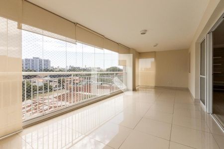 Varanda da Sala de apartamento para alugar com 3 quartos, 130m² em Santo Amaro, São Paulo