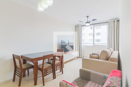 Sala de apartamento à venda com 2 quartos, 55m² em Jardim Ester Yolanda, São Paulo