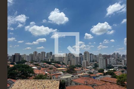 Sala vista de apartamento para alugar com 3 quartos, 70m² em Vila Romana, São Paulo