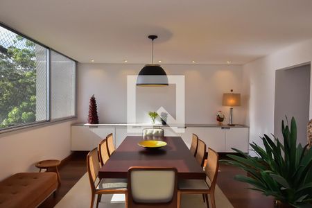 Sala de Jantar de apartamento à venda com 4 quartos, 202m² em Vila Sonia, São Paulo