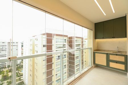 Varanda de apartamento à venda com 2 quartos, 81m² em Santo Antônio, São Caetano do Sul