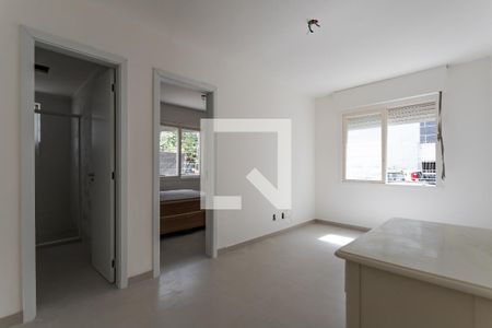 Sala de apartamento para alugar com 1 quarto, 39m² em Passo D’areia, Porto Alegre