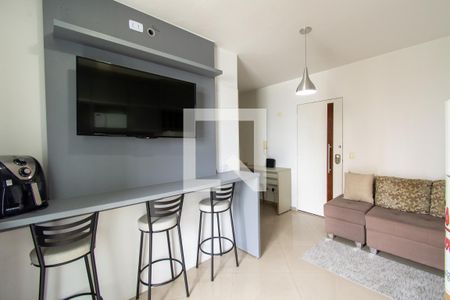 Sala de apartamento para alugar com 1 quarto, 48m² em Vila Augusta, Guarulhos