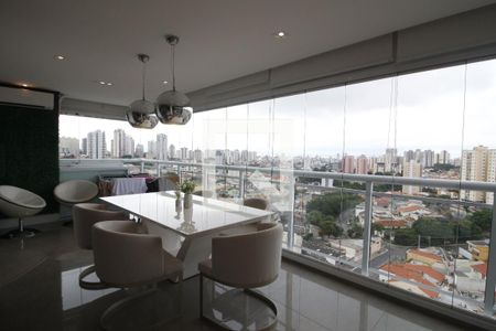 Varanda de apartamento à venda com 3 quartos, 81m² em Jardim Analia Franco, São Paulo