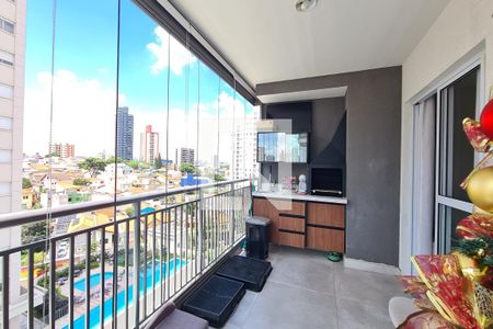 Varanda gourmet de apartamento para alugar com 2 quartos, 60m² em Parque da Vila Prudente, São Paulo