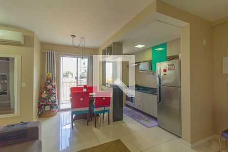 Sala de apartamento à venda com 2 quartos, 56m² em Fátima, Canoas