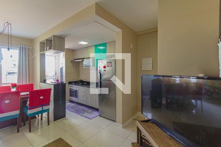 Sala de apartamento à venda com 2 quartos, 56m² em Fátima, Canoas